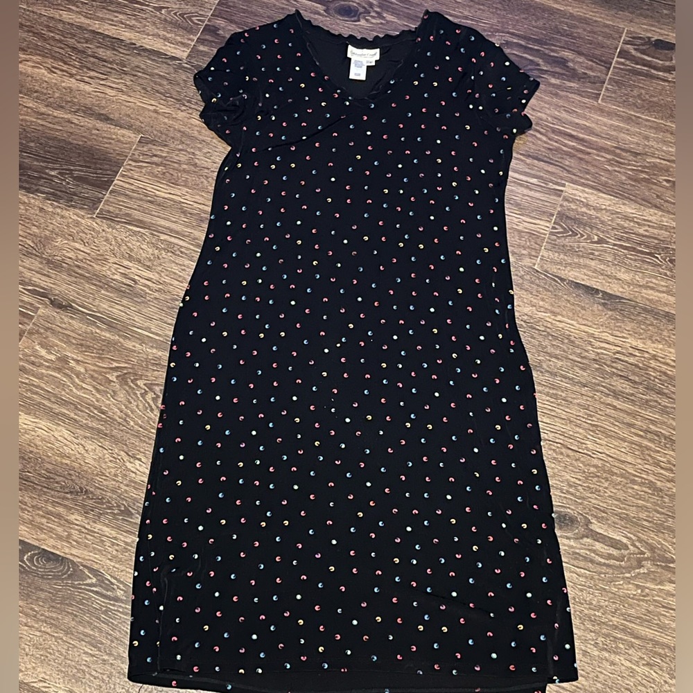 Vintage casual multicolor dress